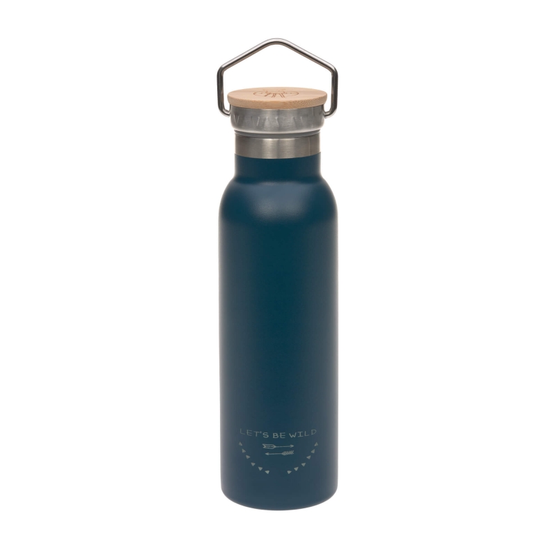 Edelstahl Trinkflasche - Adventure Blue